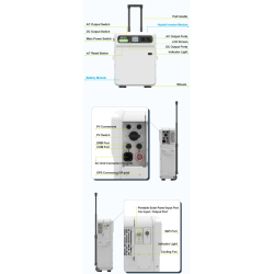 IEETek Portable All-in-one Energy Storage System - 4KW