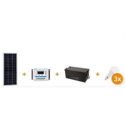 Kit solaire domestique Offgridsun - 100 W