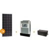 Offgridsun solcellssystem för enfamiljshus