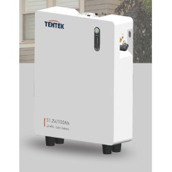 Batterie de stockage d'énergie Tentek - 5,12 kWh